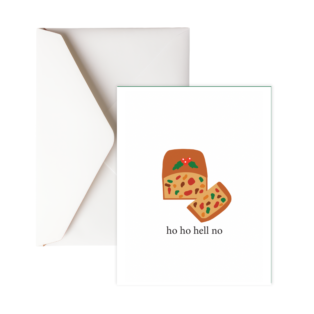 Ho Ho Hell No Card