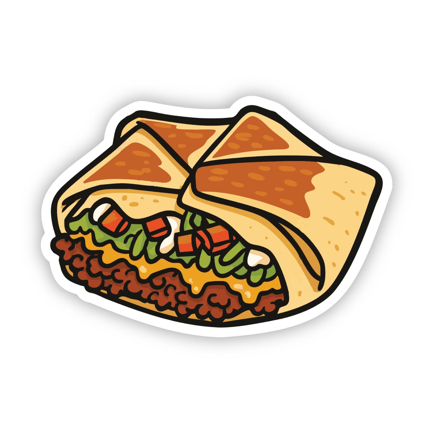 Crunchwrap Sticker